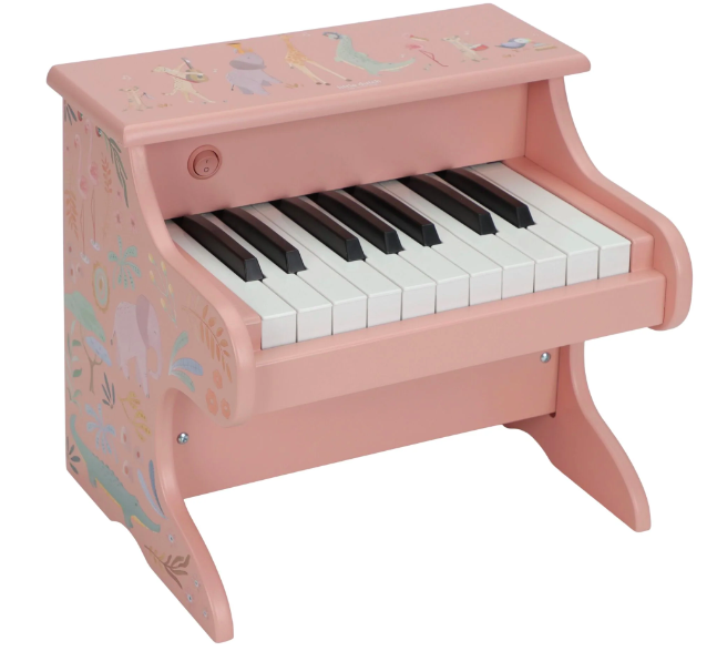 Little Dutch Toys - Houten piano roos - Safari Friends
