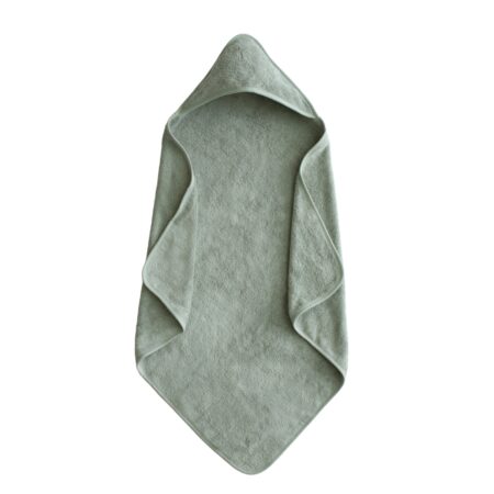 Mushie - Hooded Towel - Moss