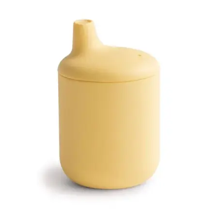 Mushie - Sippy Cup - Pale Daffodil