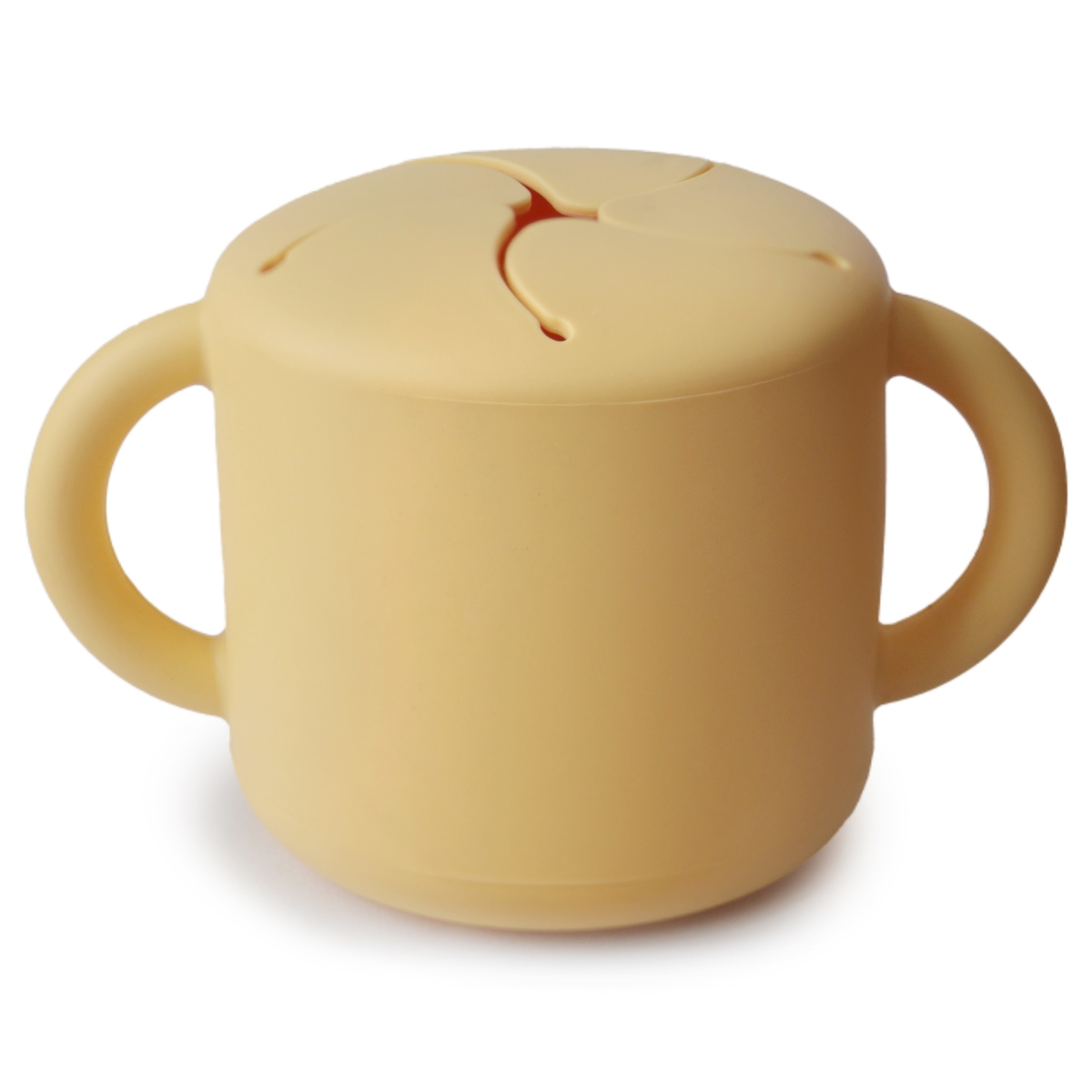 Mushie - Snack Cup - Pale Daffodil
