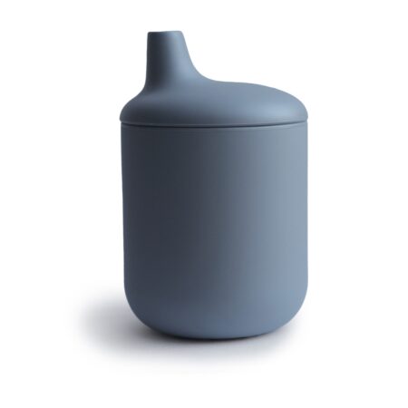 Mushie - Training Cup + Straw - Tradewinds