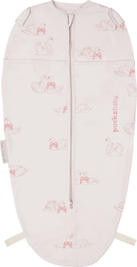 Puckababy - The Original - Mini 3/6 M - Cotton - Swans