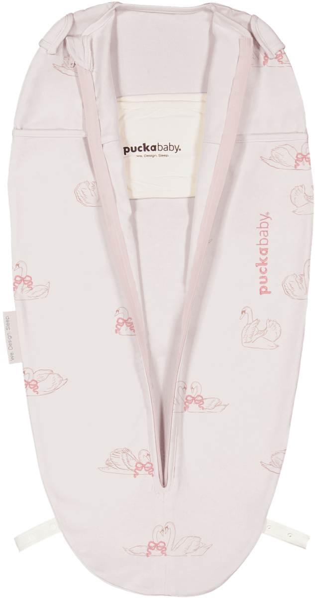Puckababy - The Original - Mini 3/6 M - Cotton - Swans
