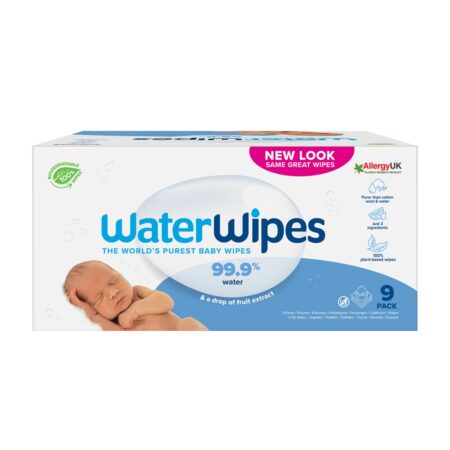 WaterWipes - Billendoekjes 540st (9 x 60 st)