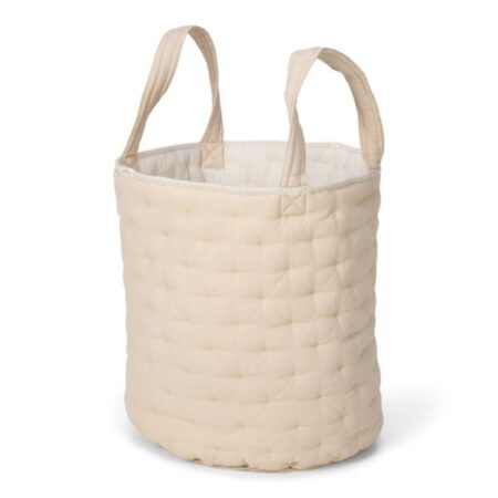 Little Dutch - Opbergmand groot - Pure Soft Beige Stripe