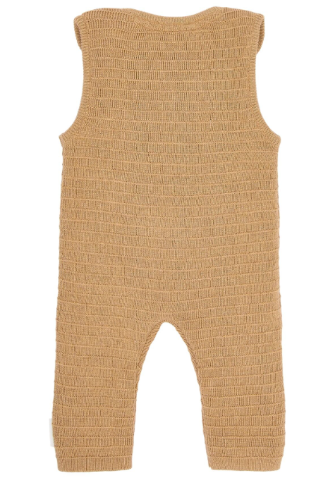 Little Dutch - gebreid boxpakje soft tan - bruin