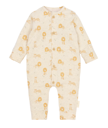 Little Dutch - teddy wanten met bloemenprint - beige COPY