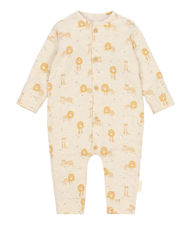Little Dutch - teddy wanten met bloemenprint - beige COPY