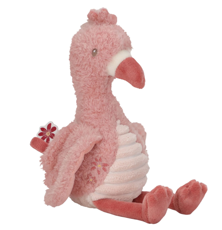 Little Dutch Toys - knuffel flamingo 35 cm - safari friends