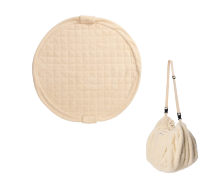 Play & Go - babyspeelkleed & reistas - beige teddy