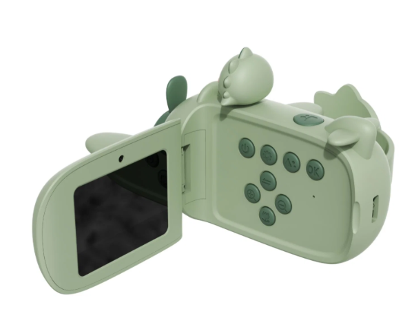 The zoofamily - zoo video - dino green - videocamera