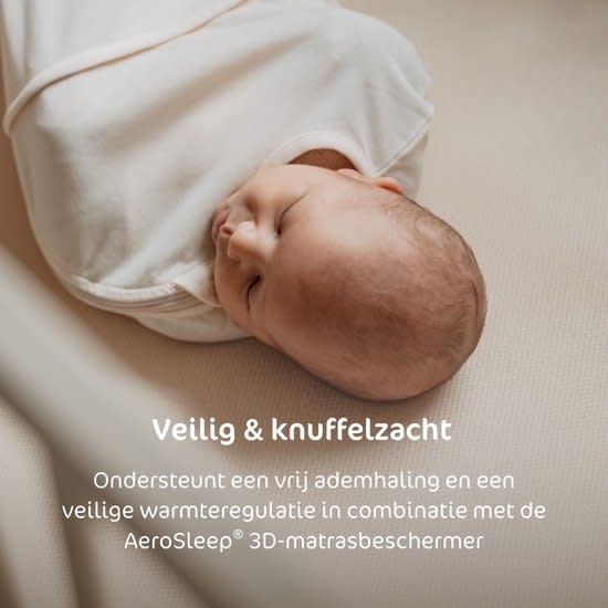 Aerosleep - Sleep Safe Fitted Sheet 120 x 60 Redwood