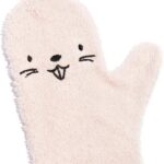 Baby Shower Glove - Washand Bever Roze