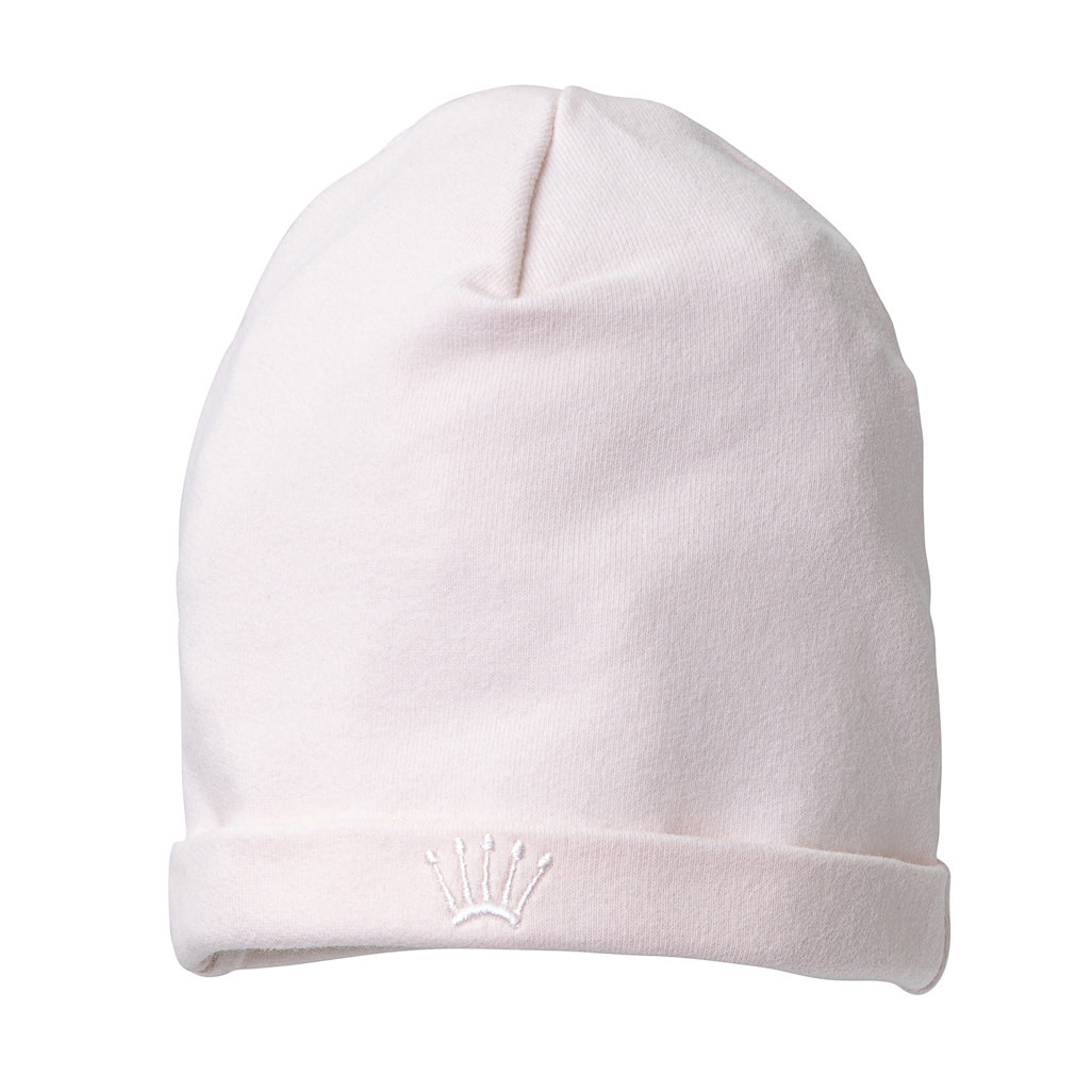 First - bonnet CROWN PRETTY PINK blush pink