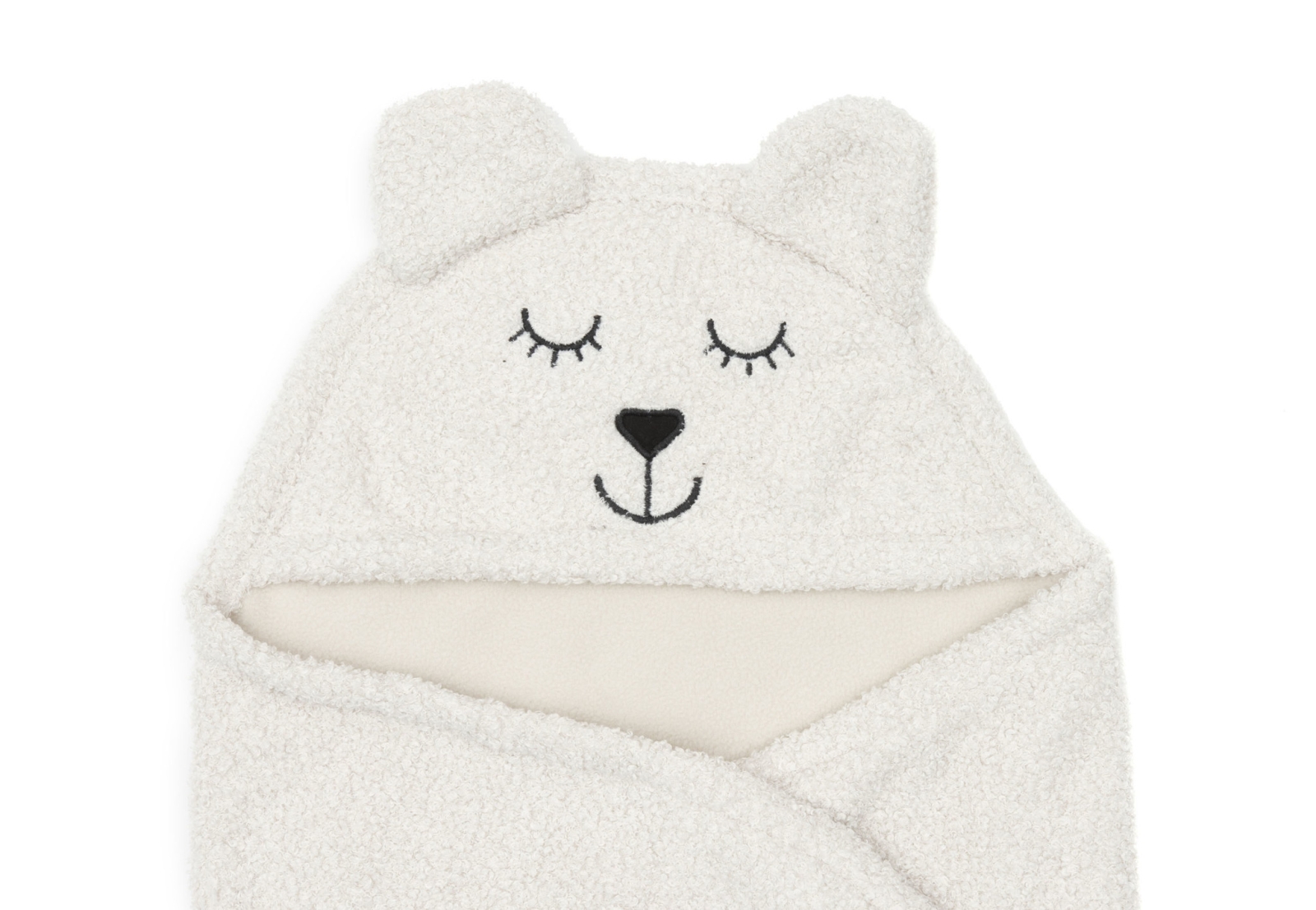 Jollein - Wikkeldeken Bear Boucle Oatmeal