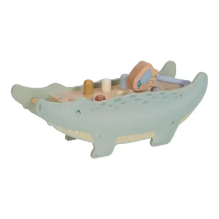 Little Dutch Toys - Safari Friends - Houten Hamerbank