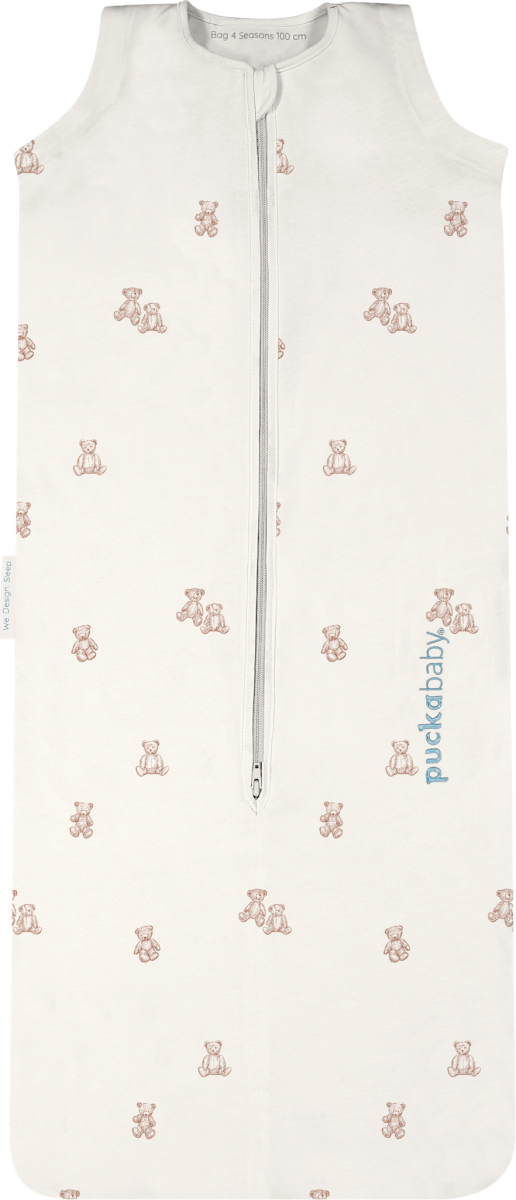Puckababy - The Bag 4 Seasons - 6 M/2.5 Y | 100 CM - Teddy Bears