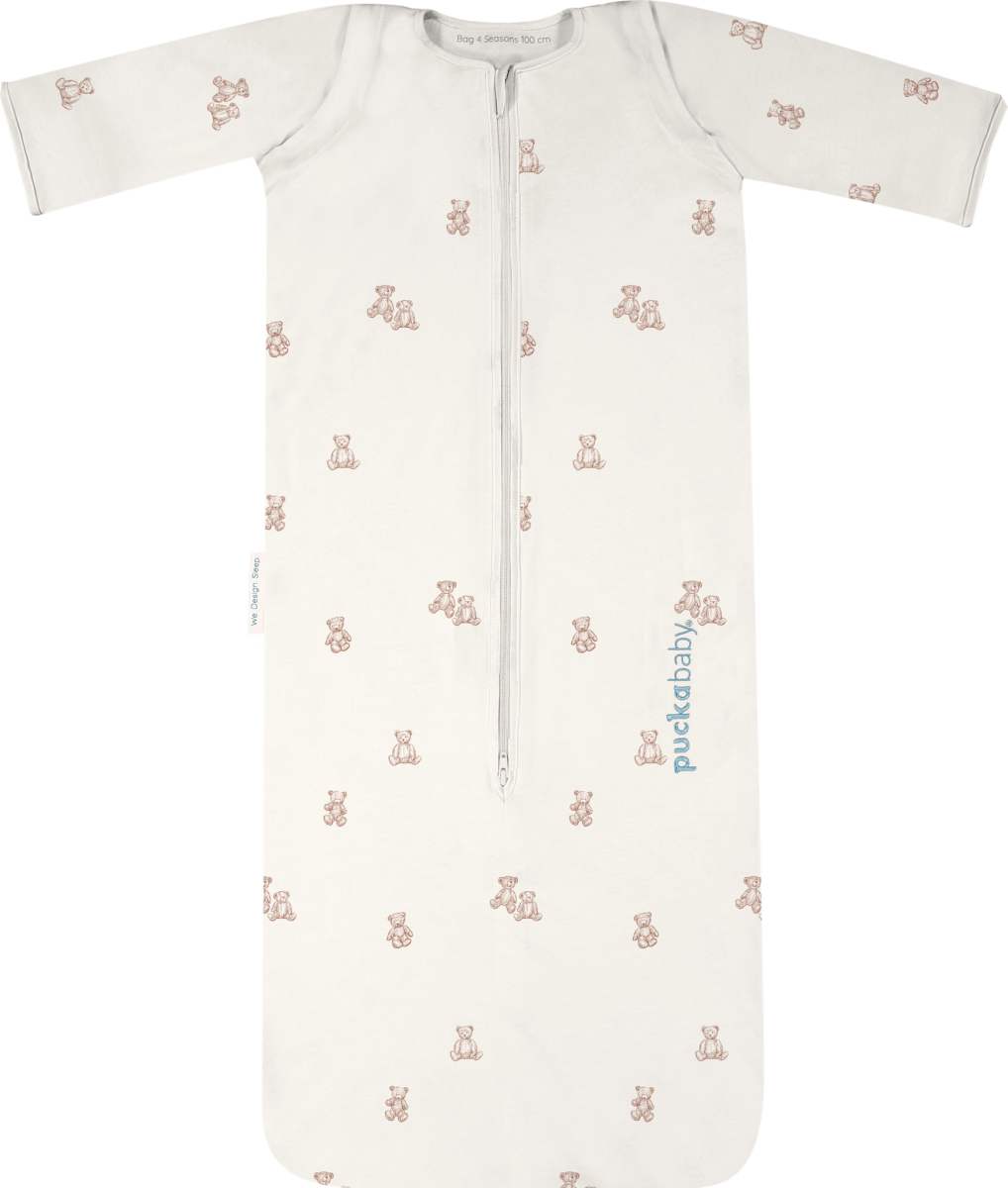 Puckababy - The Bag 4 Seasons - 6 M/2.5 Y | 100 CM - Teddy Bears